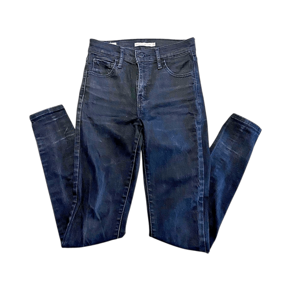 Mustat Levis 720 high rise super skinny farkut