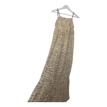 Beige zebra mekko