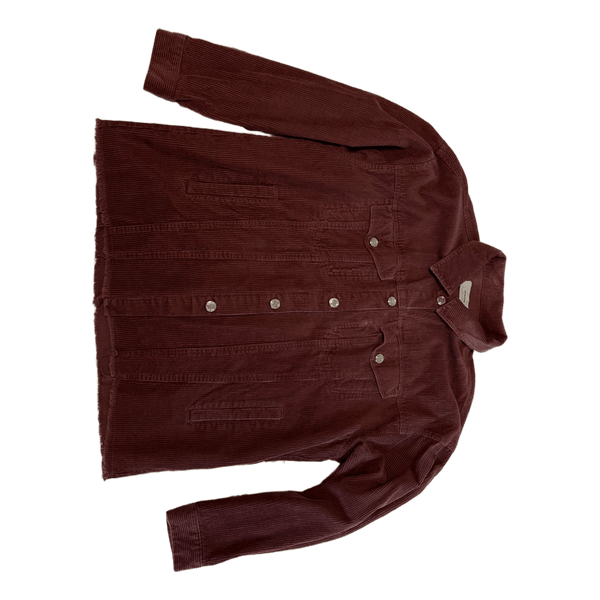 Burgundy jacket
