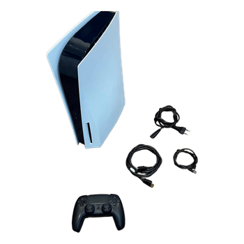 Playstation 5, Black & White, 825gb disk