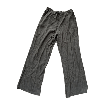 Khaki Zara wideleg housut M