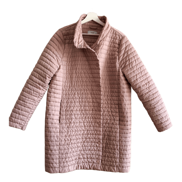 Pink quilted jacket