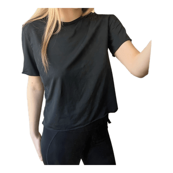 Black activewear top