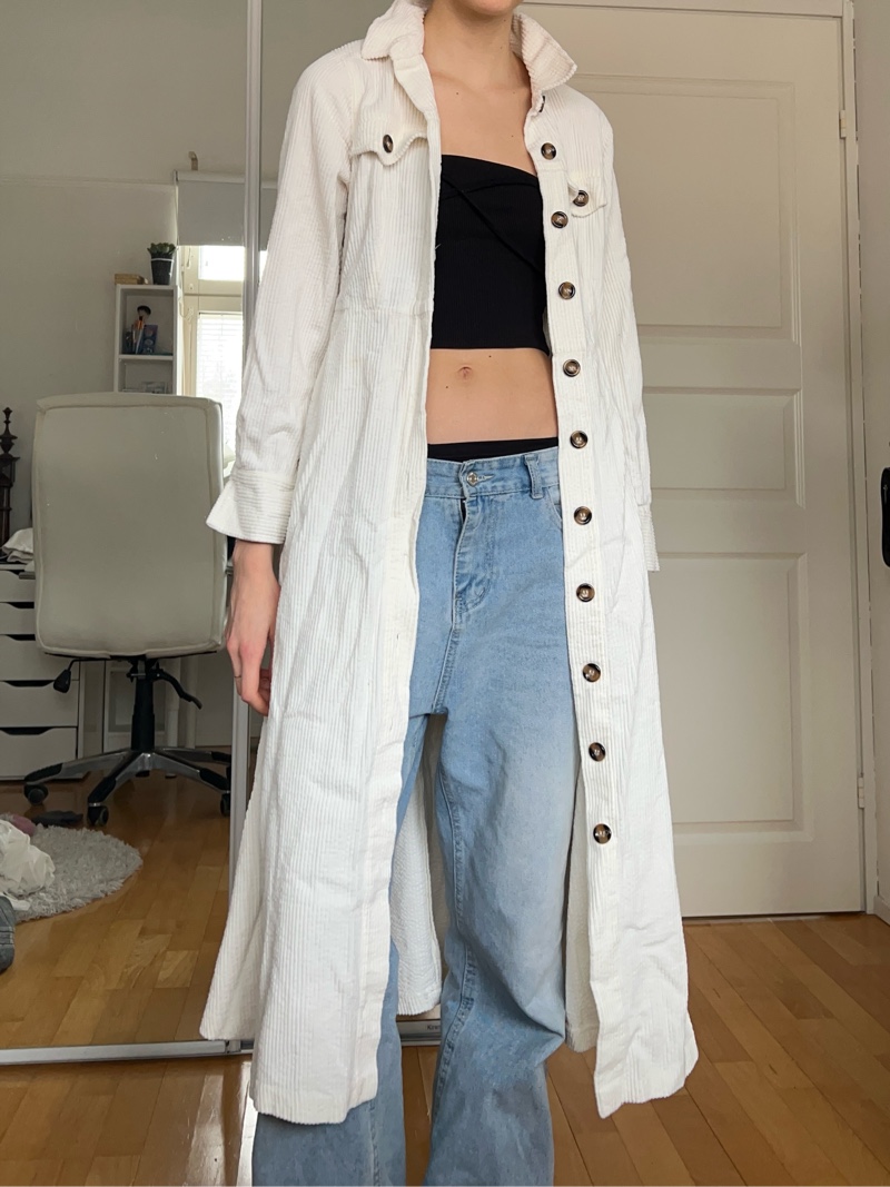 Button-up dress / coat