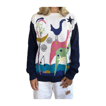 Vintage neule koko M/L