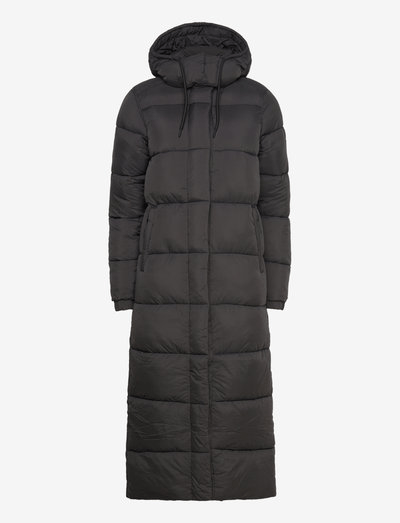 Longline ripstop puffer jacket