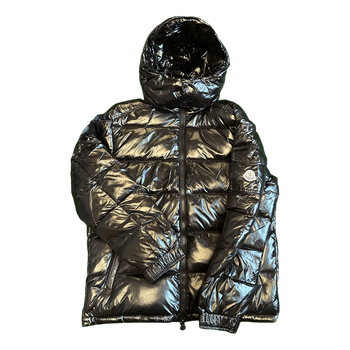 Moncler black puffer jacket