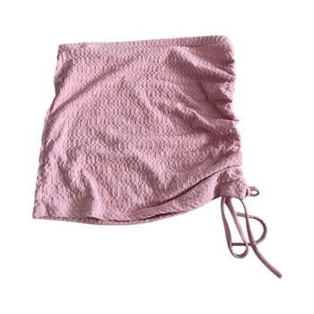 Vaaleanpunainen nyörihame