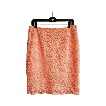 RIL'S apricot lace skirt