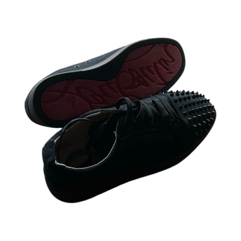 Black Christian Louboutin spike shoes