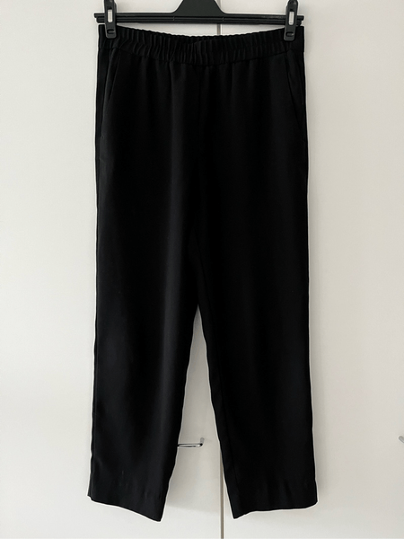 Straight leg trousers