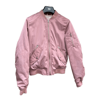 Pink bomber jacket