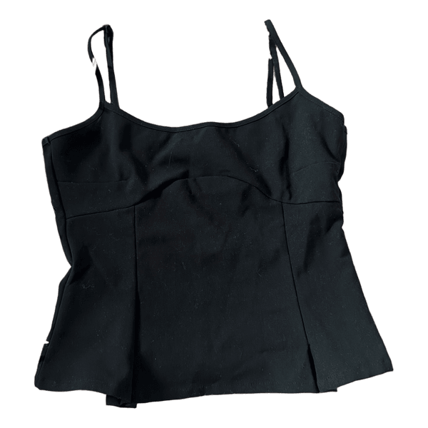 Black camisole top