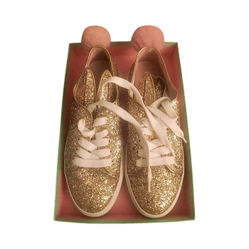 Minna Parikka Bunny Tail Sneaks Gold Glitter 38
