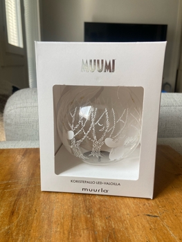 Moomin decoration ball with led lights