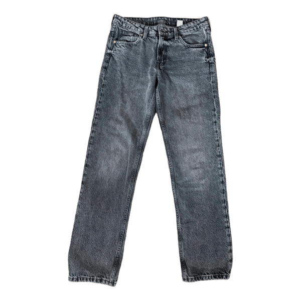 H&M straight leg low waist jeans - size 38