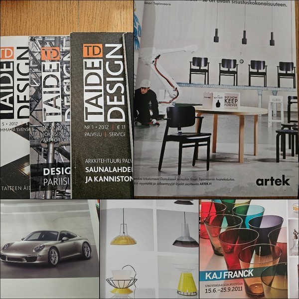 Taide & Design lehdet sisustus arkkitehtuuri