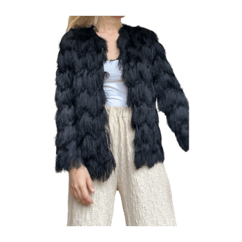 Musta cardigan koko S