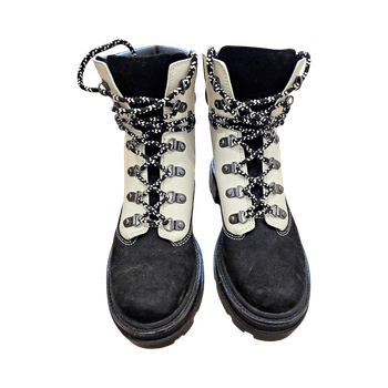 Tory Burch lace-up hiking combat boots