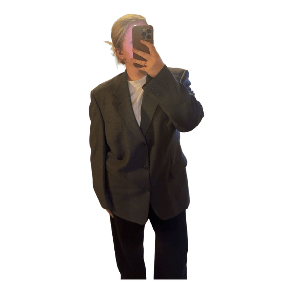 Grå blazer