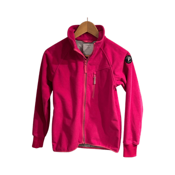 Pink zip fleece jacket