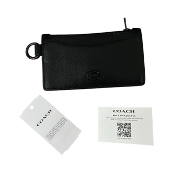 Coach Grossgrain Zip Card Case -lompakko
