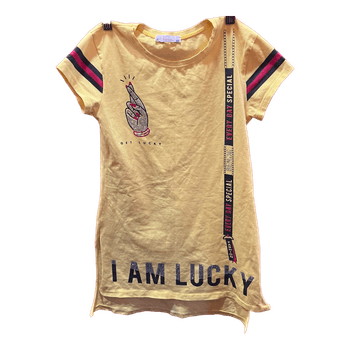 Yellow graphic t-shirt