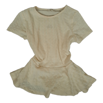 Koton keltainen peplum-paita
