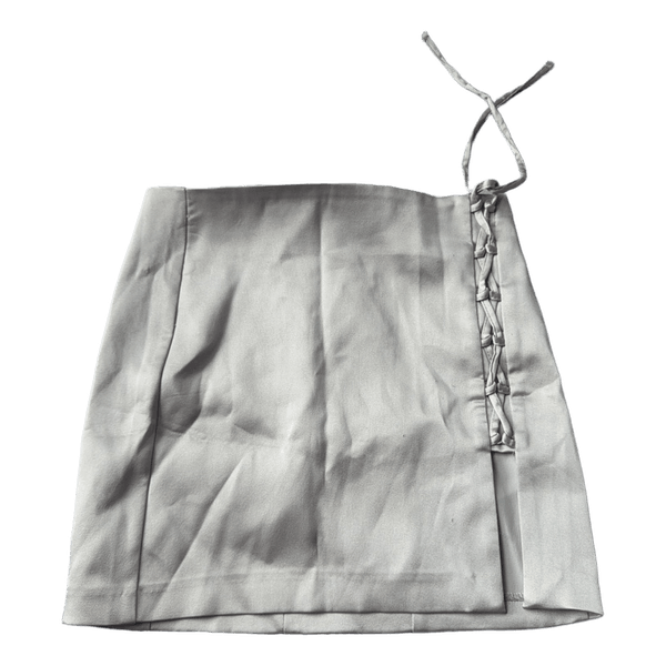 Bershka lace-up mini skirt