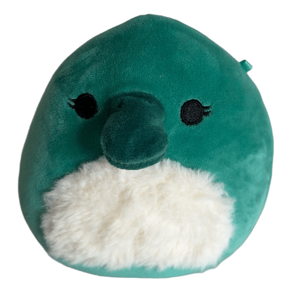 Green squishmallow plush toy