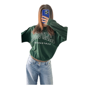 Grøn California sweatshirt