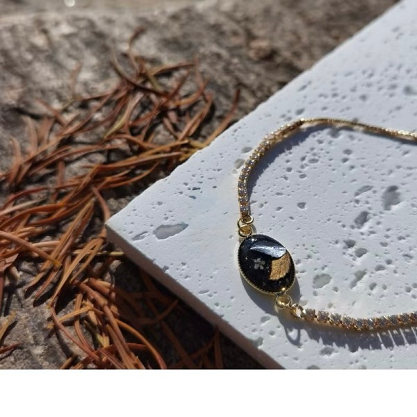 Real Flower Jewelry | Handmad Bracelet with Preserved Botanicals