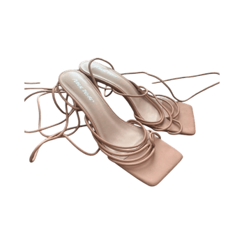beige nauhalliset sandaalit