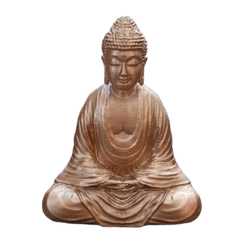 Kultainen buddha patsas