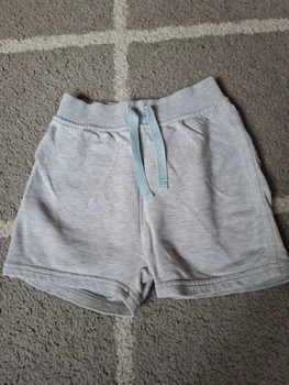 Grey baby shorts