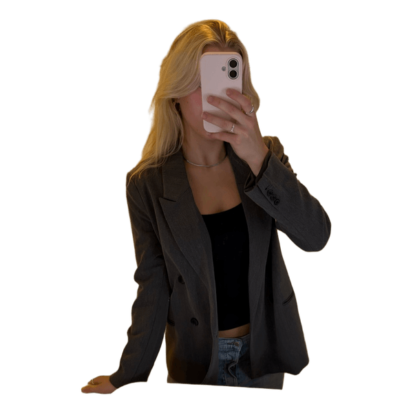 Grå blazer fra MbyM