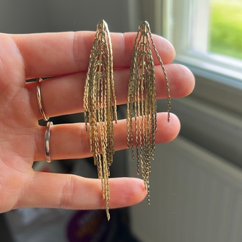 ”Golden” Earrings from H&M for Pierced Ears