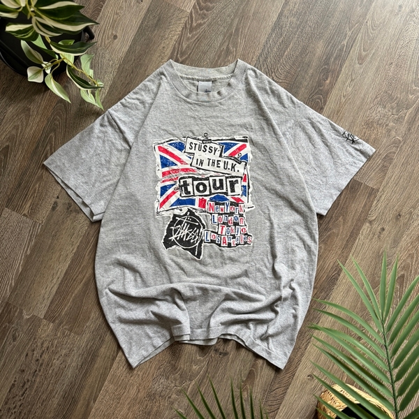 Vintage Stussy x Sex Pistols Anarchy In The UK Tour T-shirt