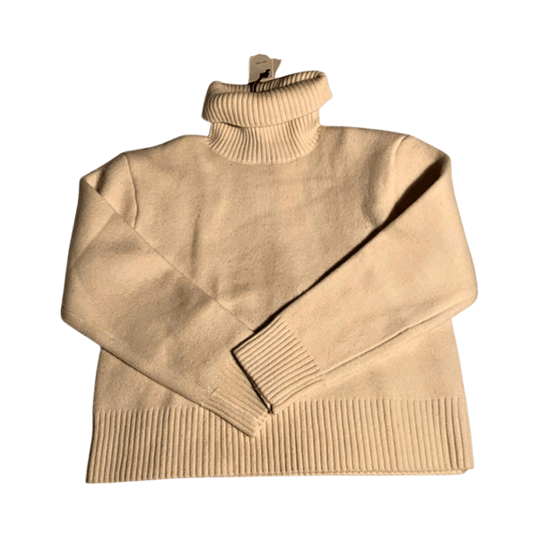 Beige wool knit