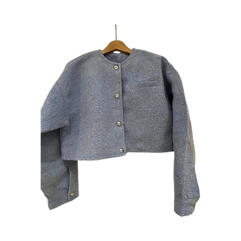 Vaaleansininen blazer 