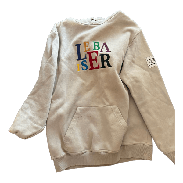 Beige hoodie