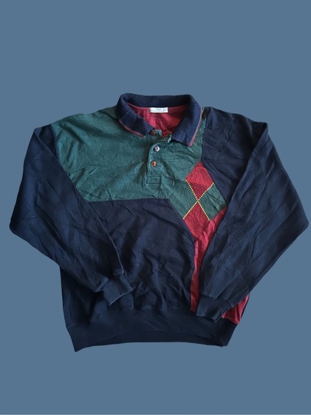 St Michael colorblock sweater