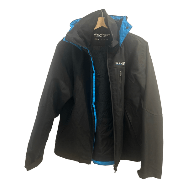 Everest black outdoor jacket