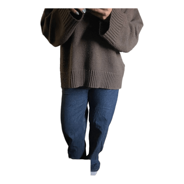 Blå wide leg jeans
