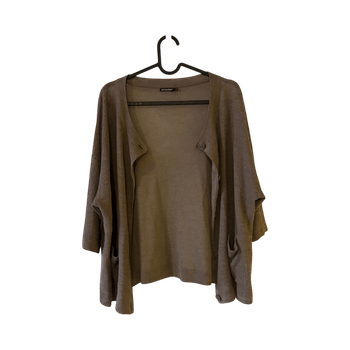 Marimekko Pipsa- pellava- neuletakki koko M.