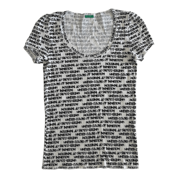 Benetton printed t-shirt