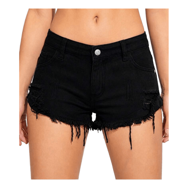 Sorte denimshorts