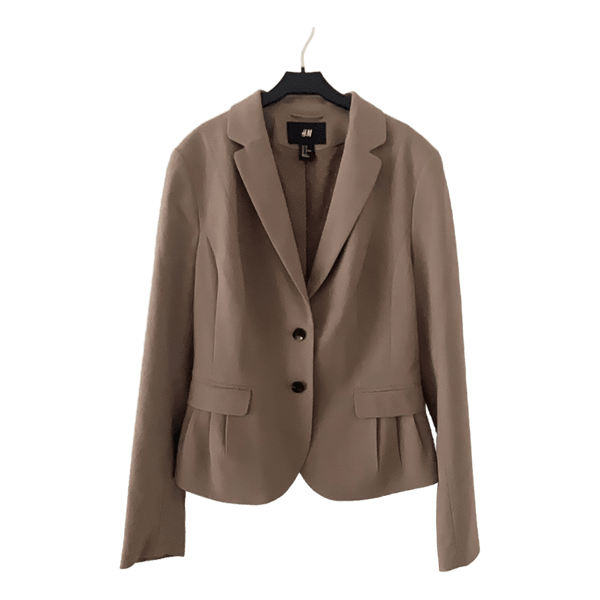 Brown blazer