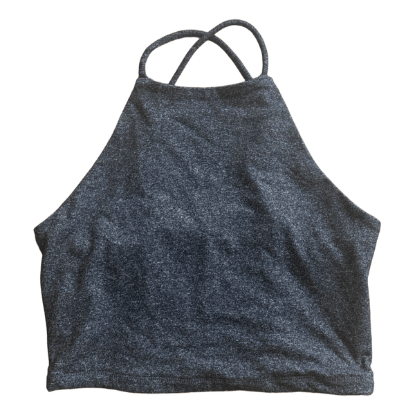 Grey workout top