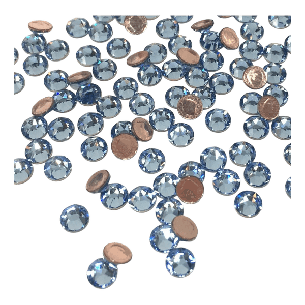 Swarovski Light Sapphire Hotfix Crystals SS20 (4.6–4.8 mm) – 144 pcs